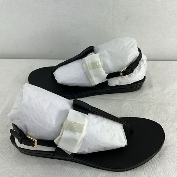 Cole Haan Francine Demi Sandals- Black Leagther- Size 5.5 B- NIB - Picture 5 of 6